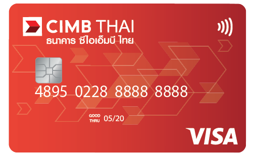 Debit Card Linked to Basic Banking Account (Thai Standard Format)