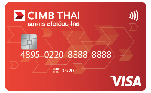 CIMB Thai Debit Card (Thai Standard Format)